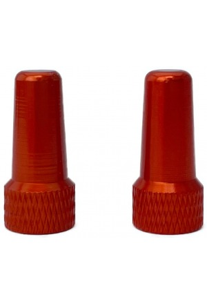 OKO   Valve Cap, orange (2 Stück) 