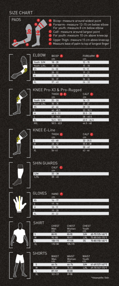 G-Form Pro-X4 Knee Guards, XL