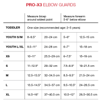 G-Form Pro-X3 Elbow Guards - L